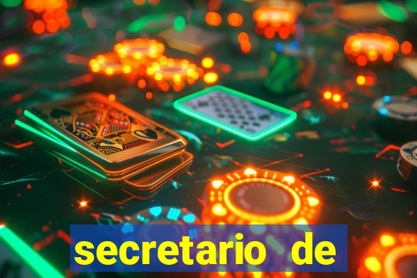 secretario de esporte salario